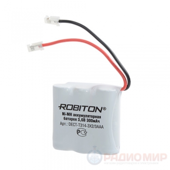 Аккумулятор для радиотелефонов T314 Robiton (3.6V 600mAh) 